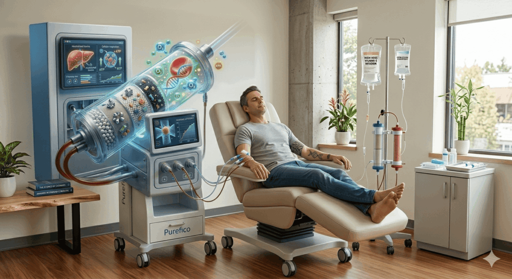 EBOO Therapy for Heavy Metals & Microplastics Detoxification
